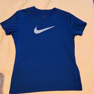 Nike Youth Sports Gym Exercise Tshirt VNECK Top